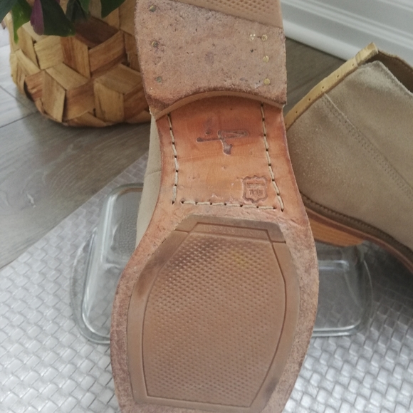 J Brand Suede Desert Boot with Brogue Detail - Picture 9 of 9